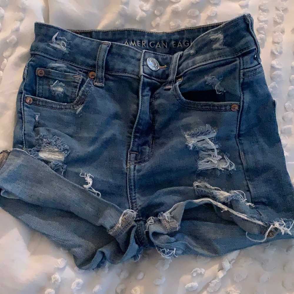 American eagle denim shorts